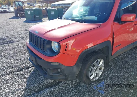 2016 Jeep Renegade Latitude из США, поврежденный, VIN ZACCJBBTXGPE10094